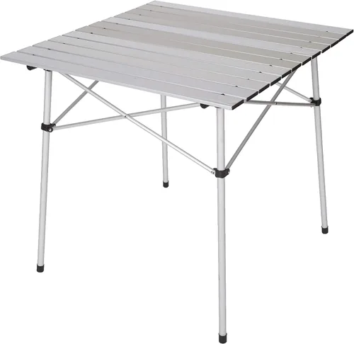 Vista 13 de Stansport Mesa plegable blanca-48 in X 24 in X 29 in, talla única, blanco