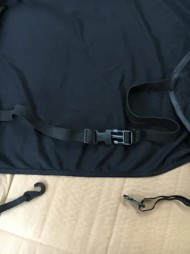 Vista 3 de Parasol para cochecito de bebé, cubierta para asiento de automóvil, toldo UPF50+ anti-UV, impermeable, resistente al viento, toldo universal