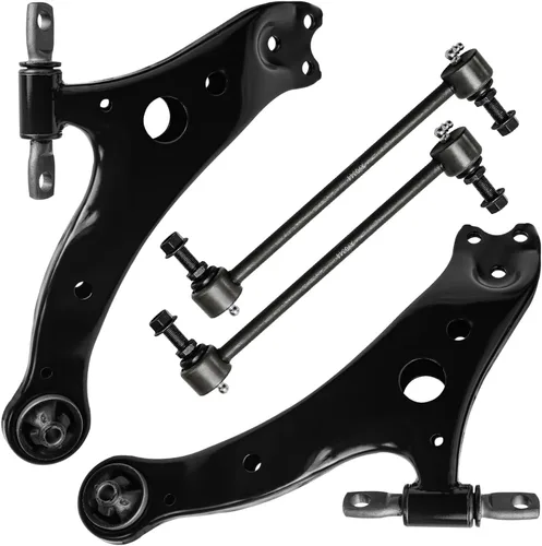Vista 96 de Detroit Axle - 4 brazos de control traseros para Ford C-Max Focus Mazda 3 5 Volvo C30 C70 S40 V50, 4 brazos de control superior e inferior