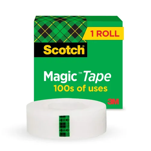 Cinta adhesiva mágica Scotch 0.75 x 1000 pulgadas, Transparente
