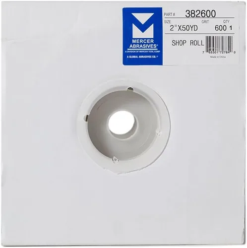 Vista 15 de Mercer Industries 381100 100 rollo de papel de lija.