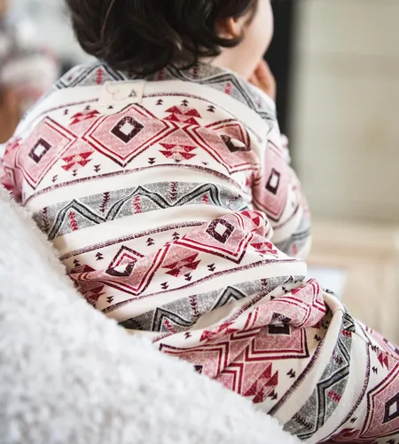 Vista 217 de Burt's Bees Baby Pijama de algodón orgánico para niñas, conjunto de pijama 100% algodón para niños pequeños y niños, tela suave y elástica Trébol