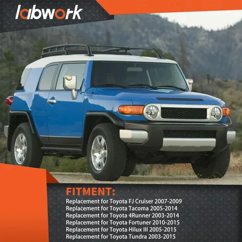 Vista 3 de labwork Juego de poleas tensoras de repuesto para Toyota 4Runner Tacoma Tundra Hilux 4.0L V6 1GRFE 2003-15