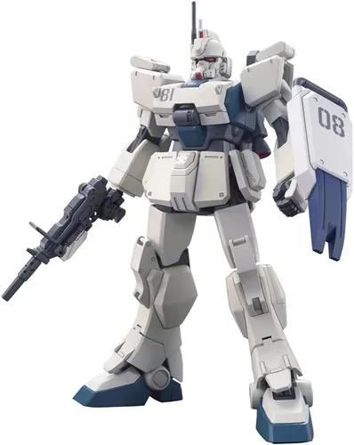 Vista 2 de Bandai Hobby #155 HGUC Gundam Ez8 Model Kit, 1/144 Scale