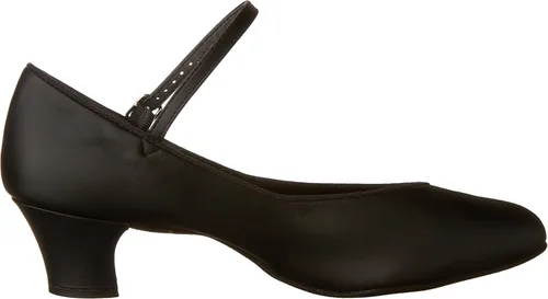 Vista 6 de Capezio Zapato de carácter Footlight para mujer 459 Suede Sole Jr