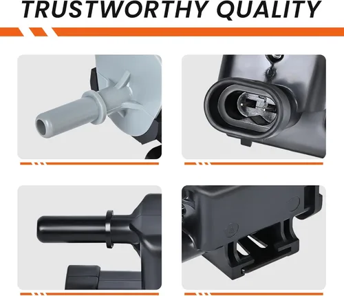 Vista 5 de Solenoide de válvula de purga del recipiente de vapor EVAP Válvula solenoide de purga del recipiente de emisiones de evaporador Compatible con Buick