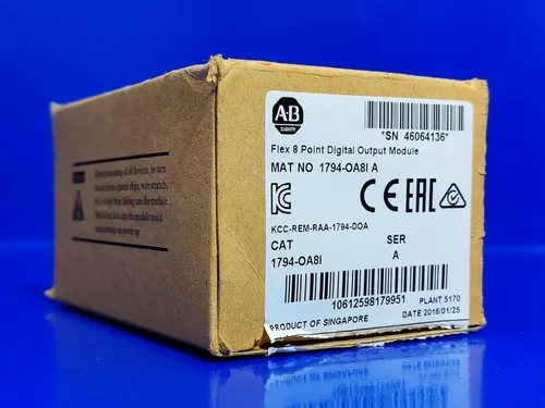 Vista 6 de 1794-OA8I 8 Puntos 120VAC Salida, Módulo de Salida, CA, Estilo abierto, Flex I/O, Discreto, Montaje DIN IP20 1794OA8I 1794-1794 PLC Master