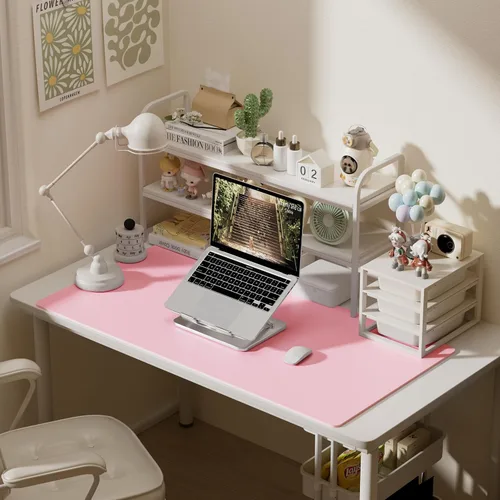 Vista 727 de Aothia Protector de escritorio de cuero, alfombrilla para mouse, alfombrilla de escritorio de oficina, 31.5 x 15.7 pulgadas, secante de escritorio