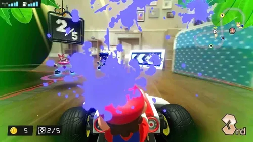 Vista 8 de Mario Kart Live Home Circuit - Mario (Nintendo Switch) (Renewed) video game