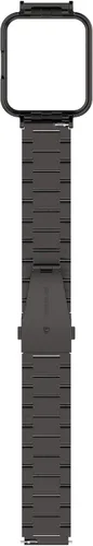 Vista 4 de TenCloud Correas de reloj compatibles con Xiaomi Mi Redmi Watch 2 Lite Correas de repuesto ajustables de acero inoxidable sólido para Xiaomi Mi