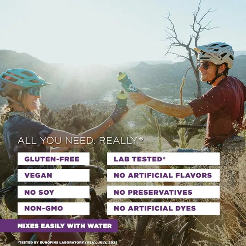 Vista 4 de Tailwind Nutrition Recovery Mix, 20 Grams de Proteína Completa, Carbohidratos y Polvo de Electrolitos para Mezcla de Bebida Post-Entrenamiento, Sin