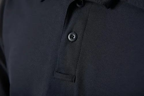 Vista 4 de Vertx VTX4020P-GY-COLDBLACK - Polo de manga larga para hombre