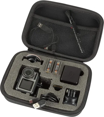 Vista 7 de Ultimaxx Funda profesional de lujo compatible con GoPro Hero 2/3/4/5/6/7/8/9/10/11 y 12, Osmo Action y otras cámaras de acción, con insertos