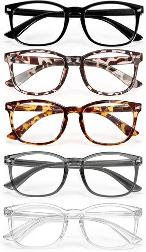 Vista 10 de CHEERS DEVICES Reading Glasses for Women Men, Eyeglasses, Blue Light Readers for Men Women