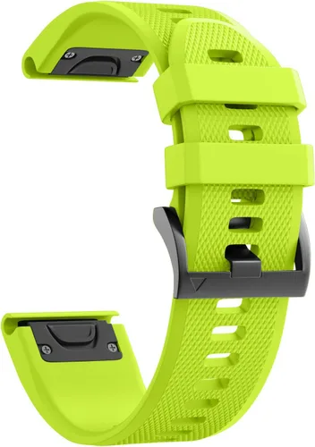 Vista 17 de NotoCity Correa de Reloj de Silicona Suave Compatible con Fenix 5 Band de 22mm de Ancho para Fenix 5 Plus/Fenix 6/Fenix 6 Pro/Fenix