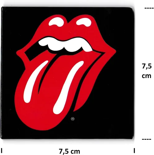 Vista 2 de Imán Rolling Stones, Lengua Clásica