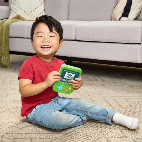 Vista 5 de LeapFrog Juguete de videojuego de mano preescolar Game and Go, verde