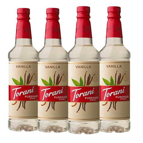 Vista 15 de Torani Puremade - Jarabe de bebida con sabor a mora, 25.4 onzas líquidas (paquete de 4)