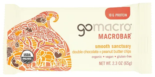 Vista 7 de GoMacro MacroBar - Barra de proteína vegana orgánica de plátano y mantequilla de almendras, 2.3 onzas