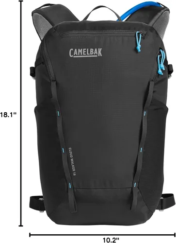 Vista 12 de CamelBak Cloud Walker 18 Crux Reservoir Hiking Hydration Backpack Negro 2.0