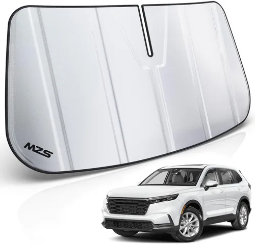 Vista 34 de MZS Parasol para parabrisas compatible con el modelo 3 2018-2026, parasol plegable para ventana delantera de automóvil con bolsa de almacenamiento