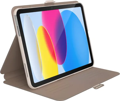 Vista 6 de Funda Speck para iPad Pro de 10ª Generación 10.9 Pulgadas - Protección contra caídas y para la cámara, soporte multiángulo delgado, soporte