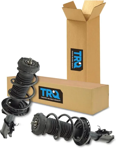 Vista 115 de TRQ - Conjunto de puntal delantero y resorte helicoidal (lados del conductor y del pasajero), para auto