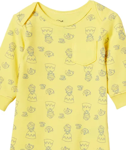 Vista 3 de Tienda Essentials Disney Star Wars Overol de algodón para niñas pequeñas paquete de 3