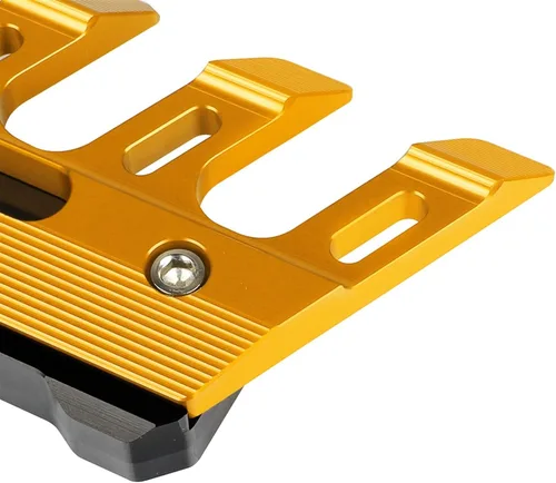 Vista 7 de Protector de caída de horquilla delantera CNC para motocicleta para Yamaha FZ-25 FZ25 / ABS (color : D)
