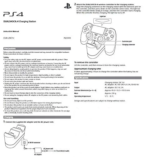Vista 6 de PowerA DualShock Charging Station for PlayStation 4