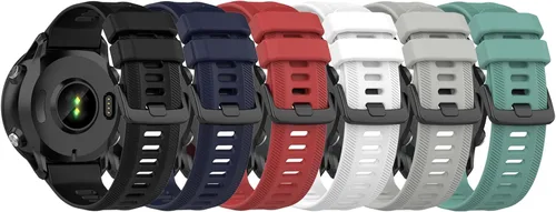 Vista 7 de Correas de reloj compatibles con Garmin Forerunner 955/Forerunner 955 Correa solar de liberación rápida pulsera pulsera de repuesto para Forerunner