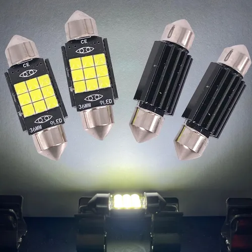 Vista 25 de SOCAL-LED - Bombilla LED de 0.157 x 1.220 in de Canbus Super Bright 3030 Chipset para interior de coche, luz de cúpula DE3175, luz de mapa, azul