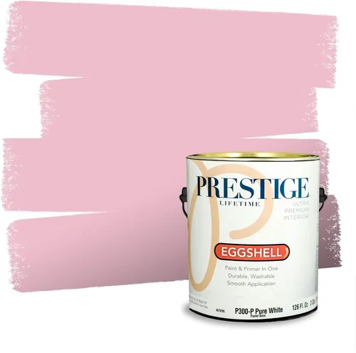 Vista 511 de Prestige Paints Pintura exterior e imprimación en uno, 1 galón, plano, coincidencia comparable de Valspar* Amber Rose*