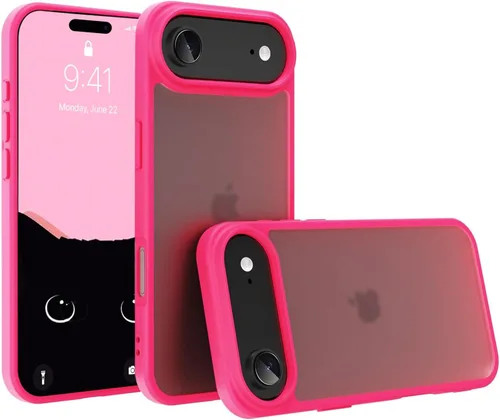 Vista 30 de Funda Translúcida Mate para iPhone 11, [Protección contra Caídas de Grado Militar de 10 Pies] Parachoques Protector Delgado Duradero Resistente a