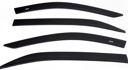 Vista 8 de Auto Ventshade [AVS] Protectores de lluvia en canal para Ram 1500 2019 - 2025, CREW CAB SOLAMENTE; Viseras de ventilación de ventana, 4 uds. - Humo