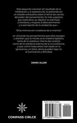 Vista 2 de As A Man Thinketh (Spanish Edition) Como El Hombre Piensa Así Es Su Vida