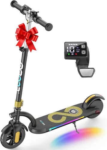 Vista 10 de [Usado] Gyroor H40 Kids Electric Scooter 180W 10MPH LED Lights Ages 6 12