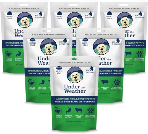 Vista 22 de Under the Weather Bland Diet para perros Fácil de digerir para perros enfermos Siempre esté listo Contiene electrolitos – Carnes naturales