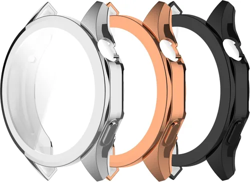 Vista 8 de TenCloud Paquete de 3 fundas protectoras de pantalla compatibles con Huawei Watch GT 4 de 1.811 in (no para Watch GT4 de 1.61 pulgadas), funda