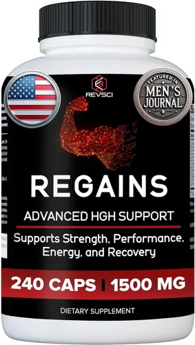 Vista 12 de Refuerzo anabólico y constructor muscular, suplemento de testosterona T-GAINS para hombres, refuerzo de prueba TRT y bloqueador de estrógeno
