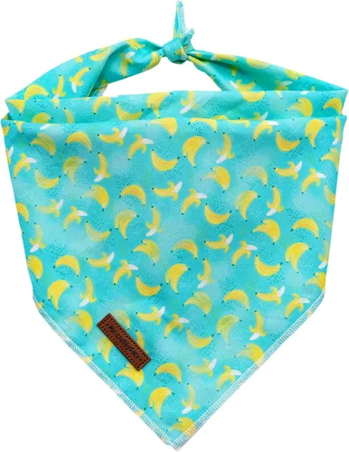 Vista 20 de MR. CHUBBYFACE Pañuelos azules con rayas para perros, reversibles, baberos triangulares, bufanda, accesorios para perros, gatos, mascotas