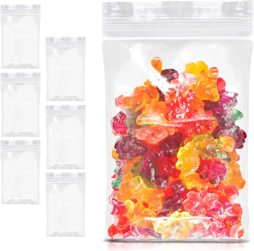 Vista 10 de APQ Supply Bolsas de plástico transparente con cierre de cremallera, 2 x 3 pulgadas. Paquete de 1000 bolsas de plástico resellables. Bolsas