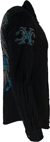 Vista 6 de Xtreme Couture by Affliction - Camisa con botones para hombre, color blanco