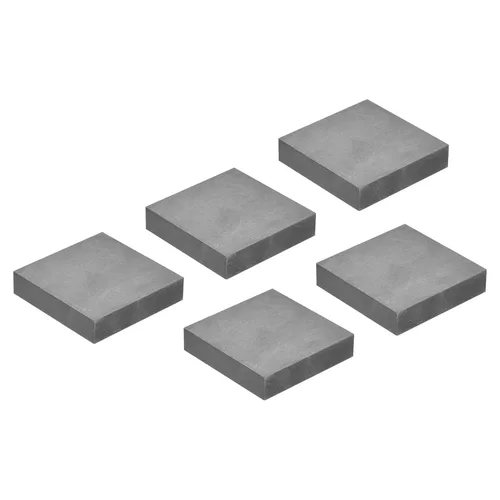Vista 62 de MECCANIXITY Bloque de Grafito Lingote Rectángulo Placa de Electrodo de Grafito 10x10x0.4mm para Fundición por Fusión, Electrolisis Galvanoplastia