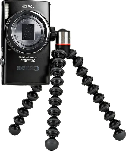 Vista 8 de JOBY GorillaPod 325: un trípode compacto y flexible para cámaras compactas y dispositivos de hasta 11.46 oz