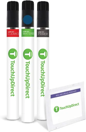 Vista 358 de TouchUpDirect QAK - Aerosol de pintura de retoque de color blanco sólido compatible con Nissan Exact Match - Kit esencial