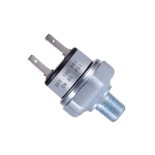 Vista 8 de Interruptor de presión de aire 85-100 PSI 1/8"-27 NPT DC 24V 12V Compresor de aire 100PSI DC