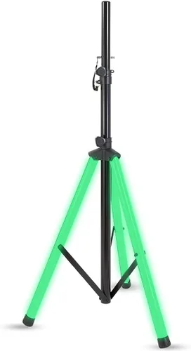 Gemini Sound STL-500 Equipo de audio profesional plegable plegable ajustable DJ PA System Party Universal Speaker Stands, control remoto, patas de