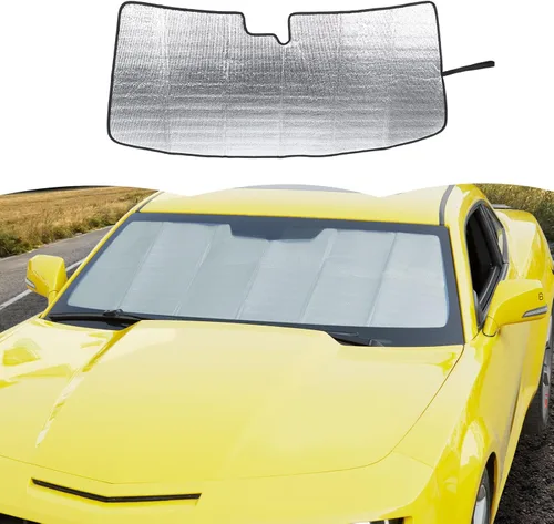 Parasol para parabrisas, protector térmico para ventana de Chevrolet Camaro 2010-2015