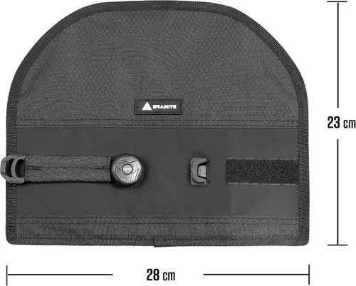 Vista 3 de Granite Quiver - Bolsa para sillín de bicicleta, sistema de bloqueo de dial, apto para goteros ratchet under-seat mount, nylon, three
